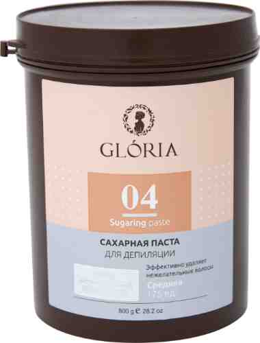 Сахарная паста Gloria для депиляции средняя 800г арт. 986722