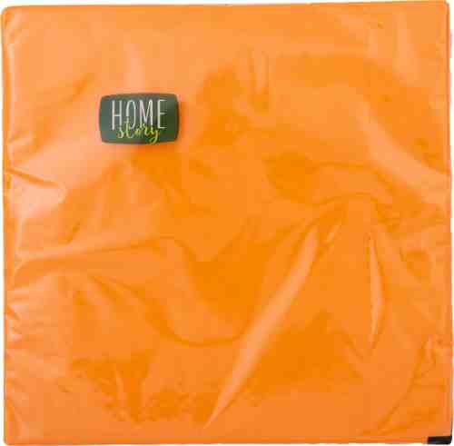 Салфетки бумажные Home Story оранжевые 2 слоя 20шт арт. 691946