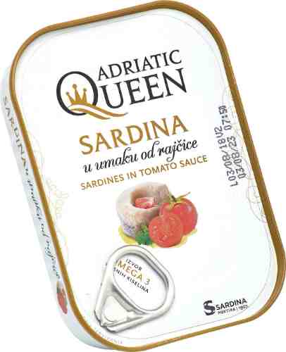 Сардины Adriatic Queen в томатном соусе 105г арт. 387750