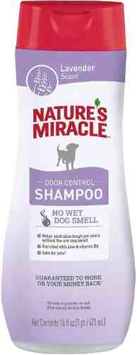 Шампунь для собак Natures Miracle против запаха с ароматом лаванды 473мл арт. 1104059