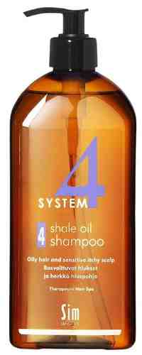 Шампунь Sim Sensitive System 4 Climbazole Shampoo 1 №4 для очень жирной кожи головы 500мл арт. 1046777