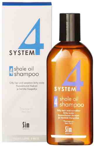 Шампунь Sim Sensitive System 4 Climbazole Shampoo 1 Шампунь №4 для очень жирной кожи головы 215мл арт. 1046696