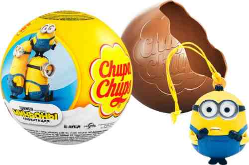 Шар шоколадный Chupa Chups с игрушкой-сюрпризом 20г в ассортименте арт. 304296