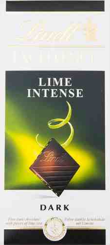 Шоколад Lindt Excellence Темный со вкусом лайма 100г арт. 304729