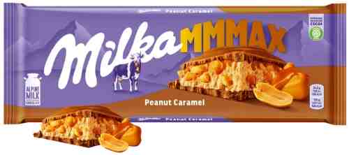 Шоколад Milka Peanut Caramel Молочный с карамелью и арахисом 276г арт. 459682