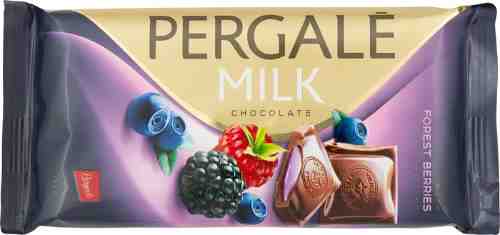 Шоколад Pergale Milk молочный с лесными ягодами 100г арт. 691898