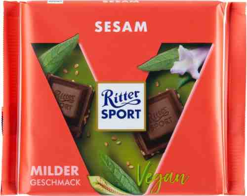 Шоколад Ritter Sport Vegan Кунжут кувертюр 100г арт. 1190656