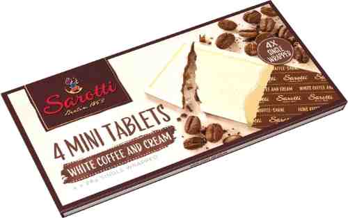 Шоколад Sarotti Молочный с кофе и белым шоколадом 112г арт. 1069860
