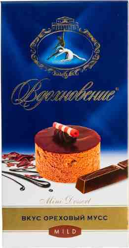 Шоколад Вдохновение Mini Dessert Темный Ореховый мусс 100г арт. 306263