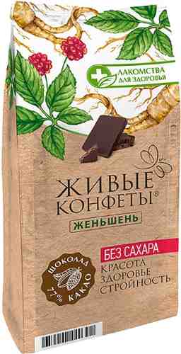 Шоколад Живые конфеты Женьшень 100г арт. 1056043