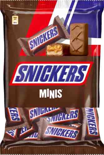 Шоколадный батончик Snickers Minis 12шт*15г арт. 308908