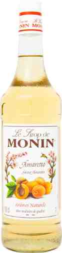 Сироп Monin Amaretto Syrup со вкусом и ароматом абрикоса и миндаля 1л арт. 1015098