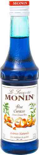 Сироп Monin Blue Curacao Syrup с ароматом апельсина 250мл арт. 1015219