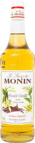 Сироп Monin French Vanilla Syrup со вкусом и ароматом ванили 1л арт. 1015077