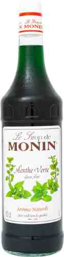 Сироп Monin Green Mint Syrup со вкусом и ароматом мяты 1л арт. 1015097