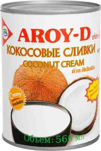 Сливки кокосовые Aroy-D 70% 560мл арт. 658778