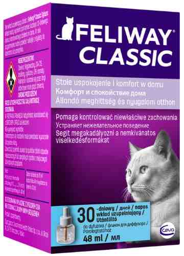 Сменный флакон для кошек коррекция поведения Feliway Classic 48мл арт. 1078698