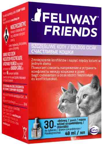 Сменный флакон для кошек коррекция поведения Feliway Friends 48мл арт. 1078947