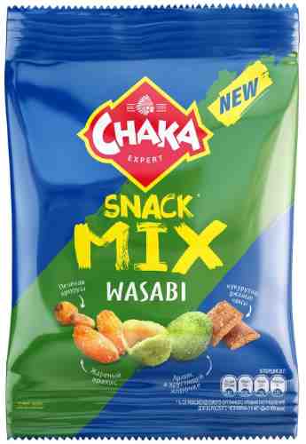 Смесь Chaka snack mix Арахис кукуруза васаби 50г арт. 1083339