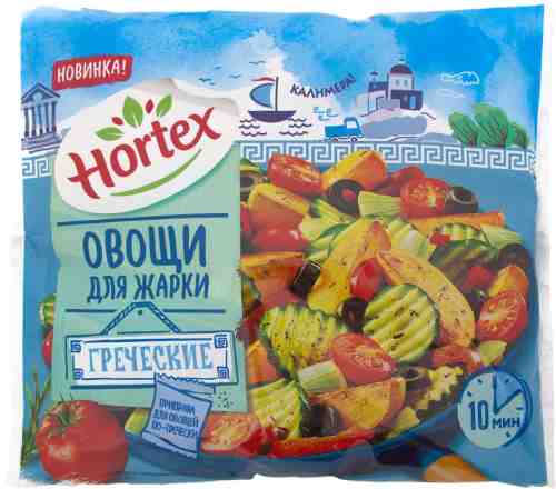Смесь Hortex Овощи для жарки греческие быстрозамороженные 400г арт. 1011916
