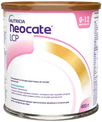 Смесь Neocate LCP на основе аминокислот 400г арт. 969475