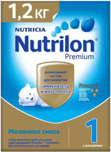 Смесь Nutrilon 1 Premium молочная С 0 месяцев 1.2кг арт. 695572