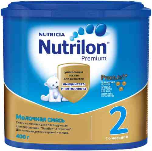 Смесь Nutrilon 2 Premium молочная С 6 месяцев 400г арт. 304523