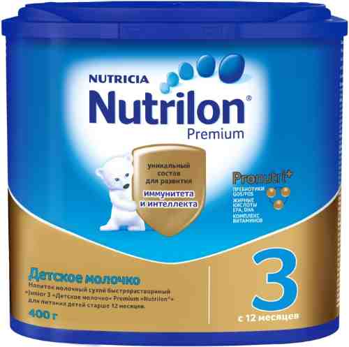 Смесь Nutrilon Premium 3 Junior С 12 месяцев 400г арт. 312545