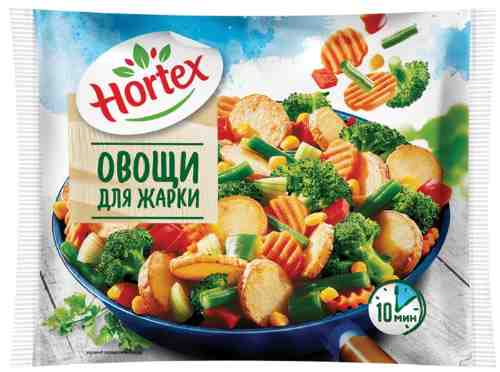 Смесь овощная Hortex Овощи для жарки с картофелем быстрозамороженные 400г арт. 954346