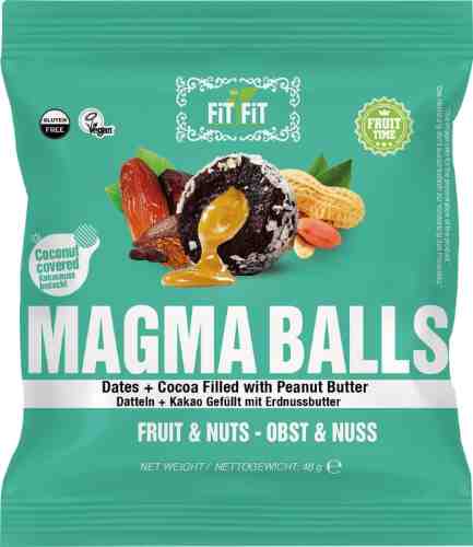 Снеки Magma Balls Финик-какао с арахисовой пастой 48г арт. 1187788