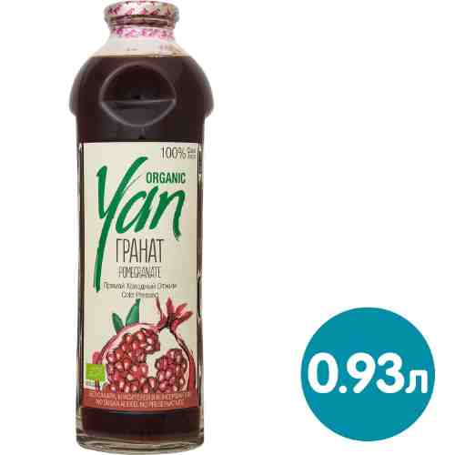 Сок Yan Organic Гранатовый 930мл арт. 460958