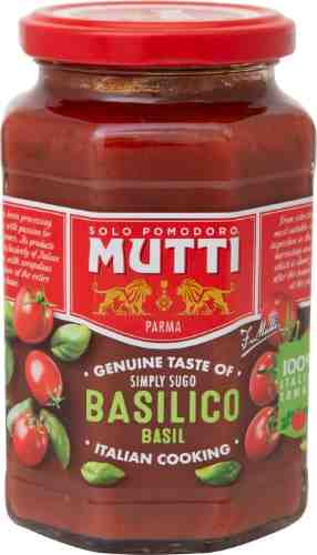 Соус томатный Mutti с базиликом 400г арт. 868138