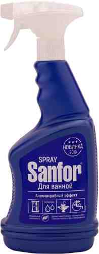 Спрей чистящий Sanfor Для ванной Антимикробный эффект 750мл арт. 963159