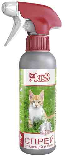 Спрей для кошек Ms. Kiss репеллентный от клещей и блох 200мл арт. 1068484