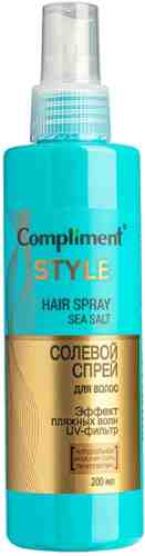 Спрей для волос Compliment Солевой Эффект пляжных волн 200мл арт. 1046763