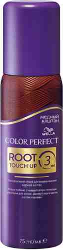 Спрей для волос Wella Color Perfect Тонирующий для корней медный каштан 75мл арт. 1172394