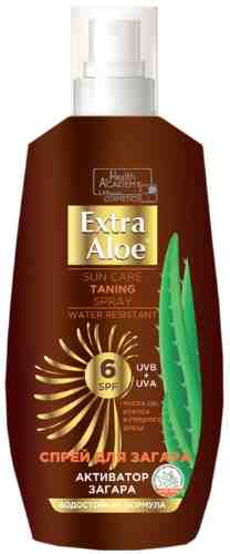 Спрей солнцезащитный Extra Aloe для легкого загара SPF6 150мл арт. 1048371