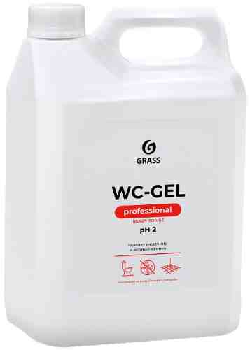Средство чистящее Grass WC-gel для чистки сантехники 5л арт. 1211658