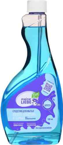 Средство чистящее Meine Liebe для стекол пластика и зеркал 500мл арт. 1047117