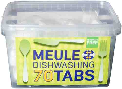 Средство чистящее Meule Phosphate free для посудомоечных машин 70шт арт. 1005556