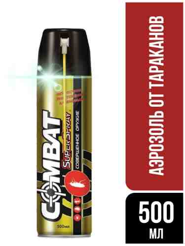 Средство для борьбы с насекомыми Combat SuperSpray 500мл арт. 312979