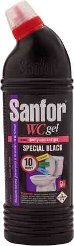 Средство для чистки унитаза Sanfor WC Gel Special Black Цветущая сакура 750г арт. 374006