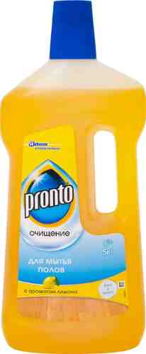 Средство для мытья полов Pronto Очищение с ароматом лимона 5 в 1 750 мл арт. 368361