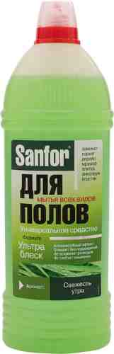 Средство для мытья полов Sanfor Свежесть утра 1л арт. 963145