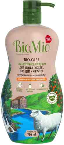 Средство для мытья посуды BioMio Bio-Care с эфирным маслом мандарина 750мл арт. 878080