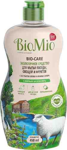 Средство для мытья посуды BioMio Bio-Care с эфирным маслом мяты 450мл арт. 650713