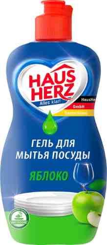 Средство для мытья посуды Haus Herz Яблоко 450мл арт. 1184624