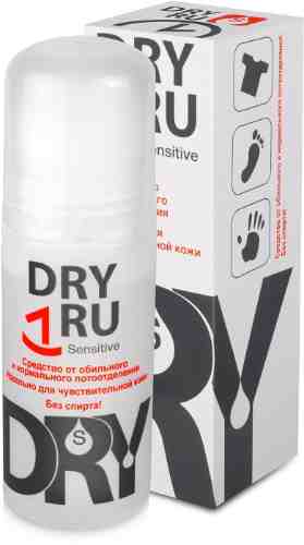 Средство Dry Ru Sensitive от обильного и нормального потоотделения для чувствительной кожи 50мл арт. 956034