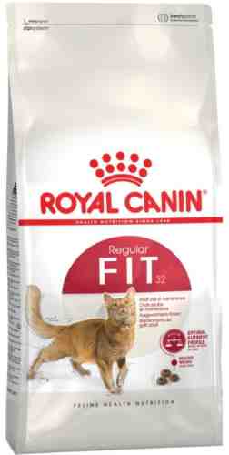 Сухой корм для кошек Royal Canin Regular Fit 32 для кошек имеющих доступ на улицу 2кг арт. 694653