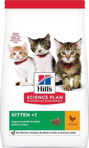 Сухой корм для котят Hills Science Plan Kitten с курицей 3кг арт. 952037